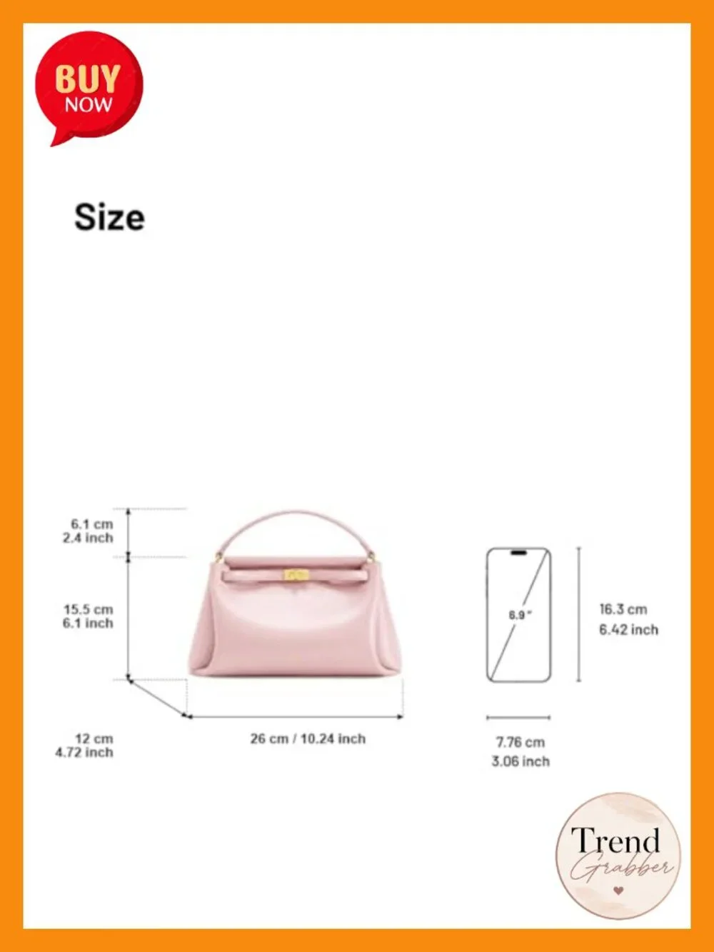 Vegan Leather Top Handle Satchel Crossbody Bag with Gold Hardware